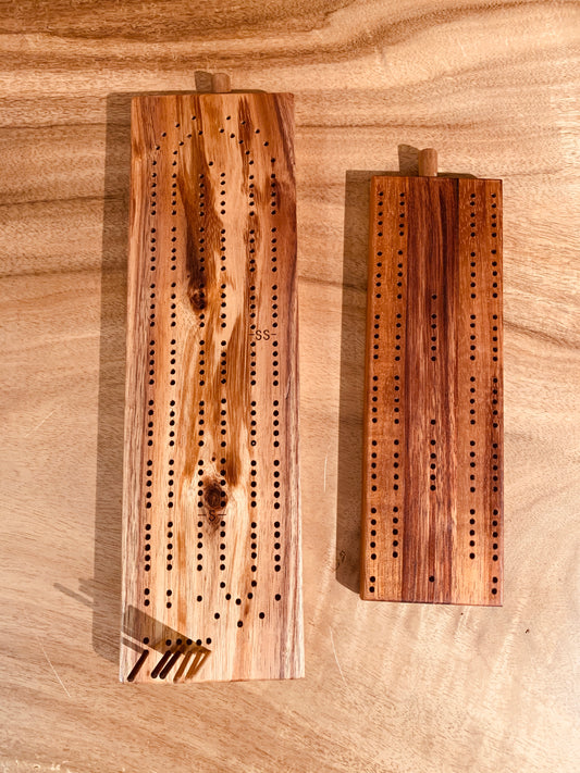 Koa Cribbage Board