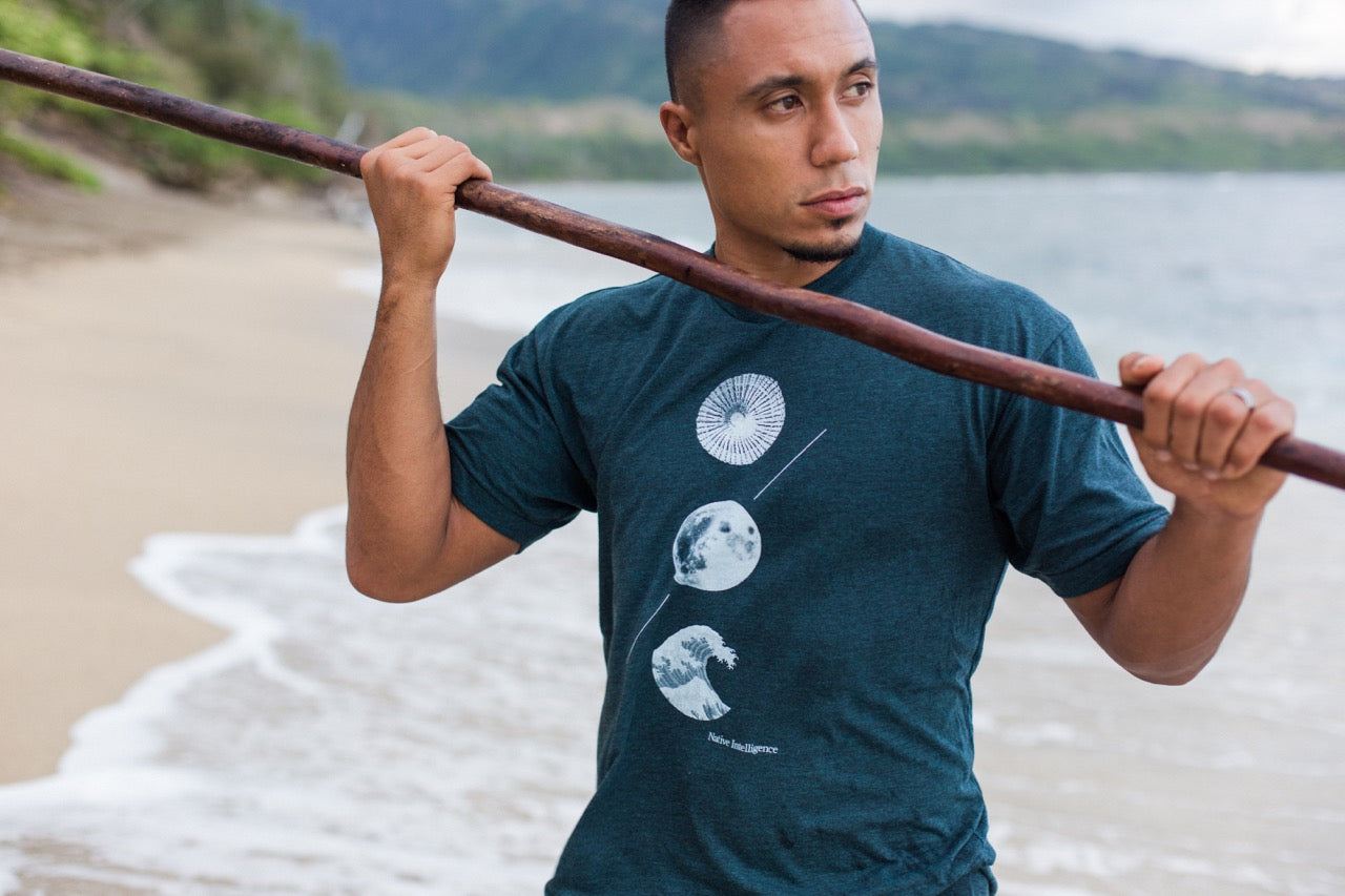 NI Designs ʻOpihi T-Shirt Aqua